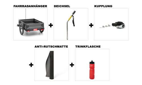 ROLAND - Remorque Carry Me avec simple ridelles
