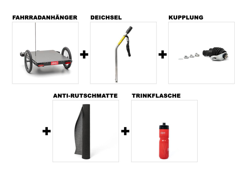 ROLAND - Remorque Carry Me plateau nu