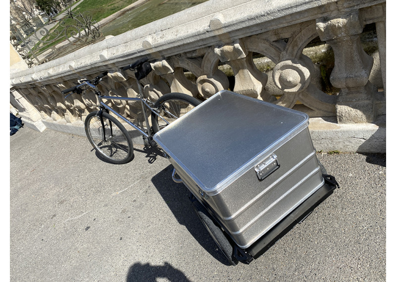 ROLAND - Remorque Garrox 156 litres