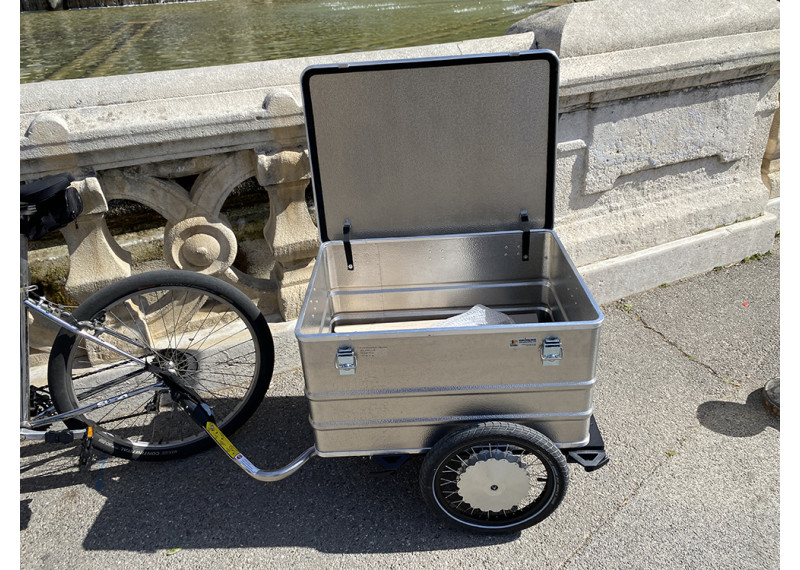 ROLAND - Remorque Garrox 156 litres