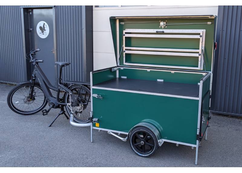 Tout en Vélo - remorque plateau