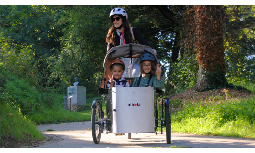 NIHOLA - triporteur - Cargo family - électrique