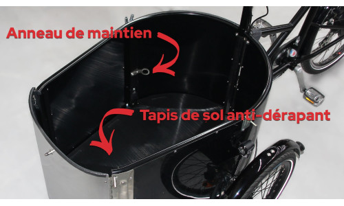 NIHOLA - triporteur - Cargo DOG - électrique